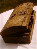 Barocke Schatulle vor der Restauration