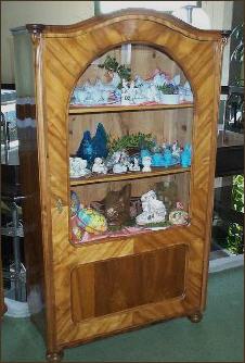 Antike Vitrine, von uns restauriert